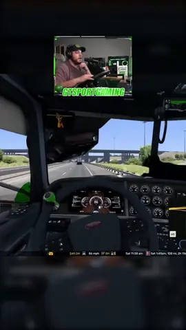 You’re fine… #americantrucksimulator #ats #fyp #gtsportgaming #simulation 