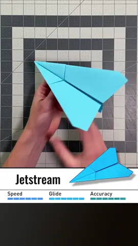 How to Make an EASY Paper Airplane in 1 Minute- Flies VERY Far! #papercraft #paper #airplane 