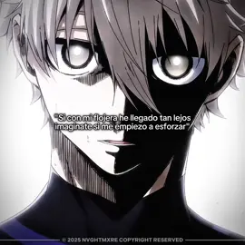 Si me esfuerzo, se acabó el juego. - #esfuerzo #pereza #bluelockedit #nagiseishiro #frases 