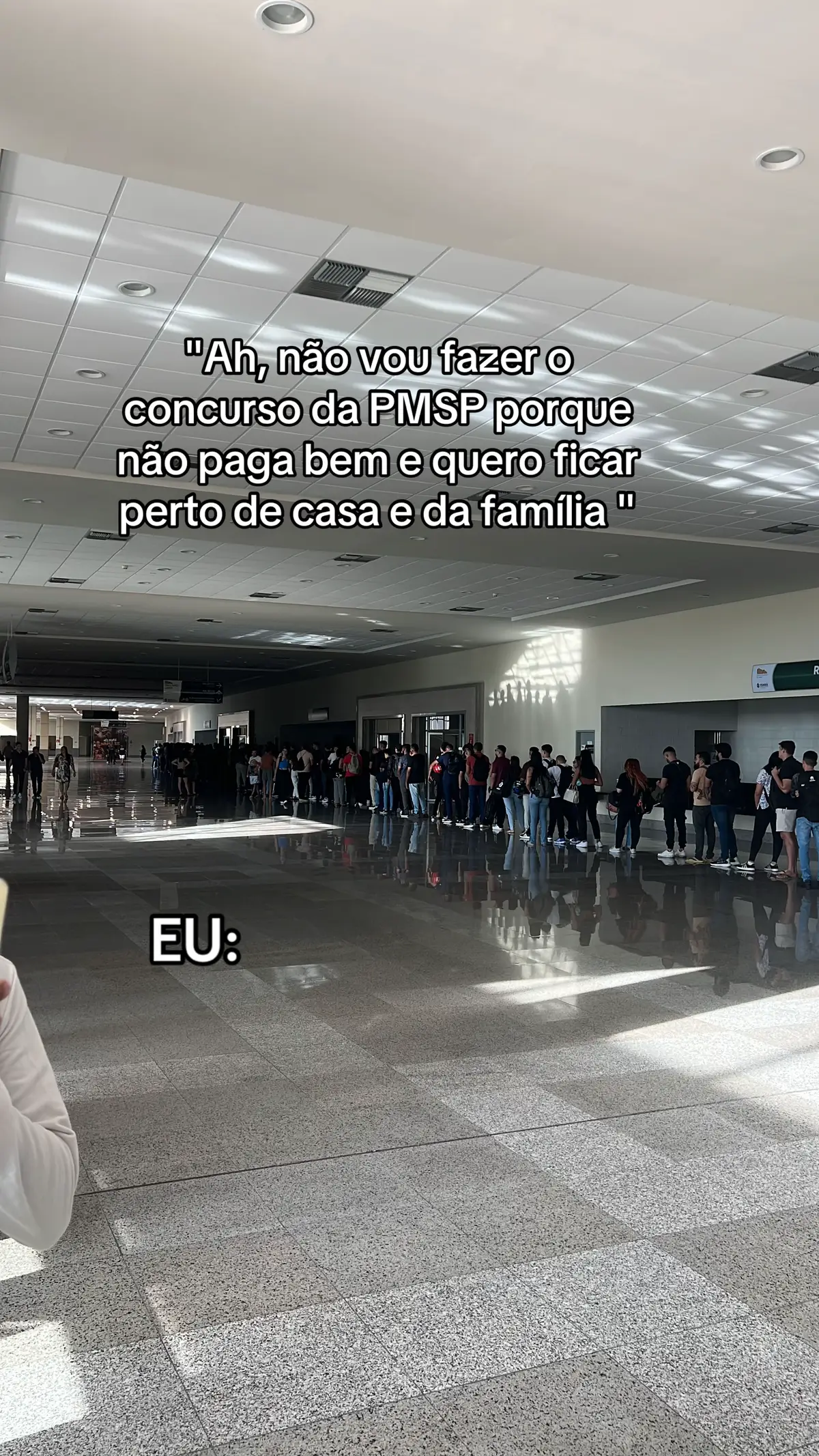E o cara que fala 