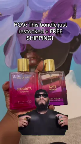 Get your bundle before it sells out again! #Bellavita #Senorita #Date #GirlsNightOut #Perfume  