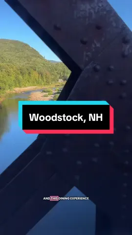 Replying to @Juliette Grace This town is hiding a historical experience you won’t want to miss 🚂 #woodstockNH #everytownNH #thingstodoNH #nhTikTok #cafelafayettedinnertrain 