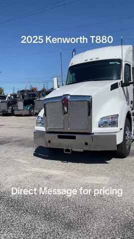 2025 Kenworth T880 for sale #Kenworth #w900 #cdl #truck #diesel 