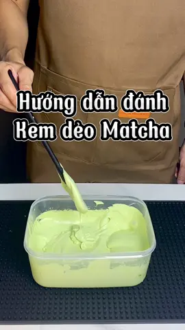 Hướng dẫn đánh kem dẻo matcha #phachedongian #anhhaiphache #kemdeomatcha #xuhuong 