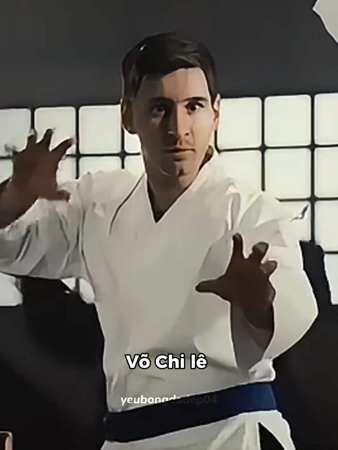 Vừa đá bóng hay vừa biết múa võ 🐐🥋