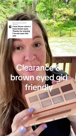 Replying to @bamanana660 Love the brown & beige eyeshadow shades with my brown eyes too! Grab a few for you or gifts while on clearance price & still in stock! Sale as of 9/3/25 #LauraGeller #LauraGellerEyeshadow #BrownEyeshadow #NeutralEyeshadow #browneyedgirl 