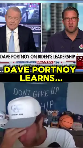 Maybe stick to rating pizzas and not presidents … #trump #daveportnoy #foxnewschannel #funny  Poor Dave Portnoy … the Bad boy of Barstool Sports is learning the benefits of the Trump admin the hard way. Seen originally complaining about how old Biden was (which is ironic considering Trump) just last year.. we then flash forward to earlier this year as he complains about all the money he’s lost. This is what you voted for Dave, congratulations !