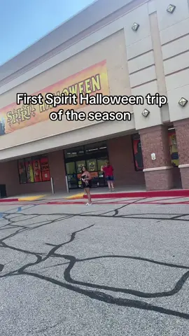 This was a couple weeks ago when it first opened and they said they will have more stuff coming so I'm due to go back #spirithalloween #spookyseason #halloween 