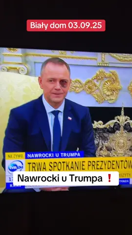 Nawrocki u Trumpa #prezydent #polska #limo #tvn #pis 