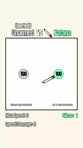Unarmed (Nerfed) 👊 VS ⛩️ Katana #satisfying #simulation #physics #fantasy #rpg