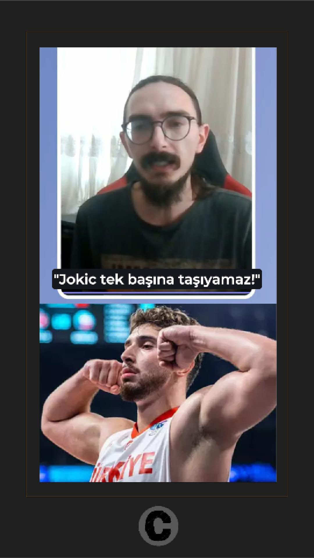 “Jokic tek başına taşıyamaz!” #Eurobasket #Eurobasket2025 #12devadam #basketballplayer #basketball 