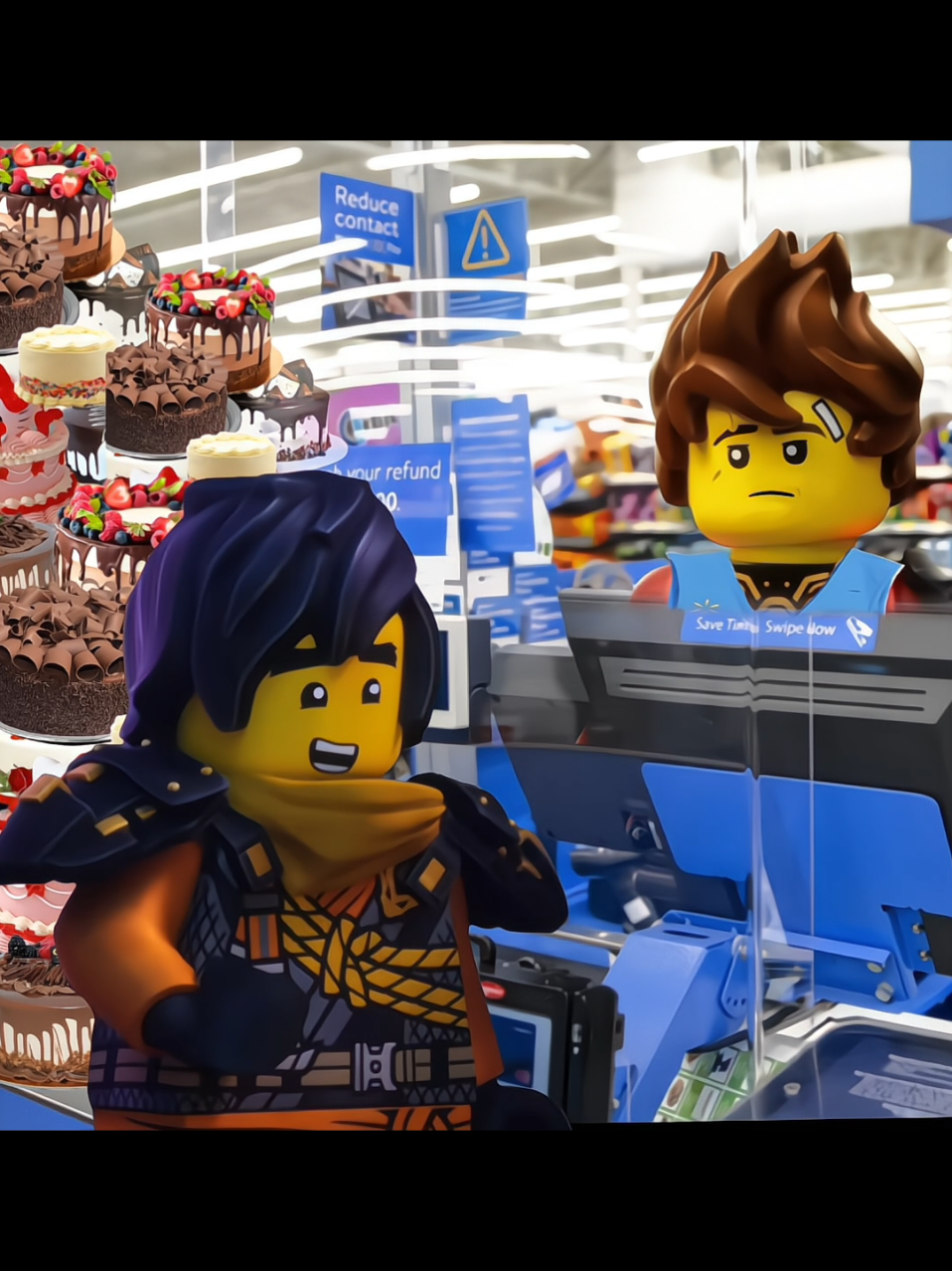 Cole: Can employees be kissed? #ninjago #ninjagoedit #ninjagokai #lloydleg #edit 