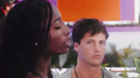 Jeremiah recoupling x andrea’s dumping #LoveIsland #loveislandusa #loveislandseason7 #hudaloveisland #fyp  Huda mustafa Jeremiah brown Love island season  Leah kateb Rob rausch serenaa page iris kendall