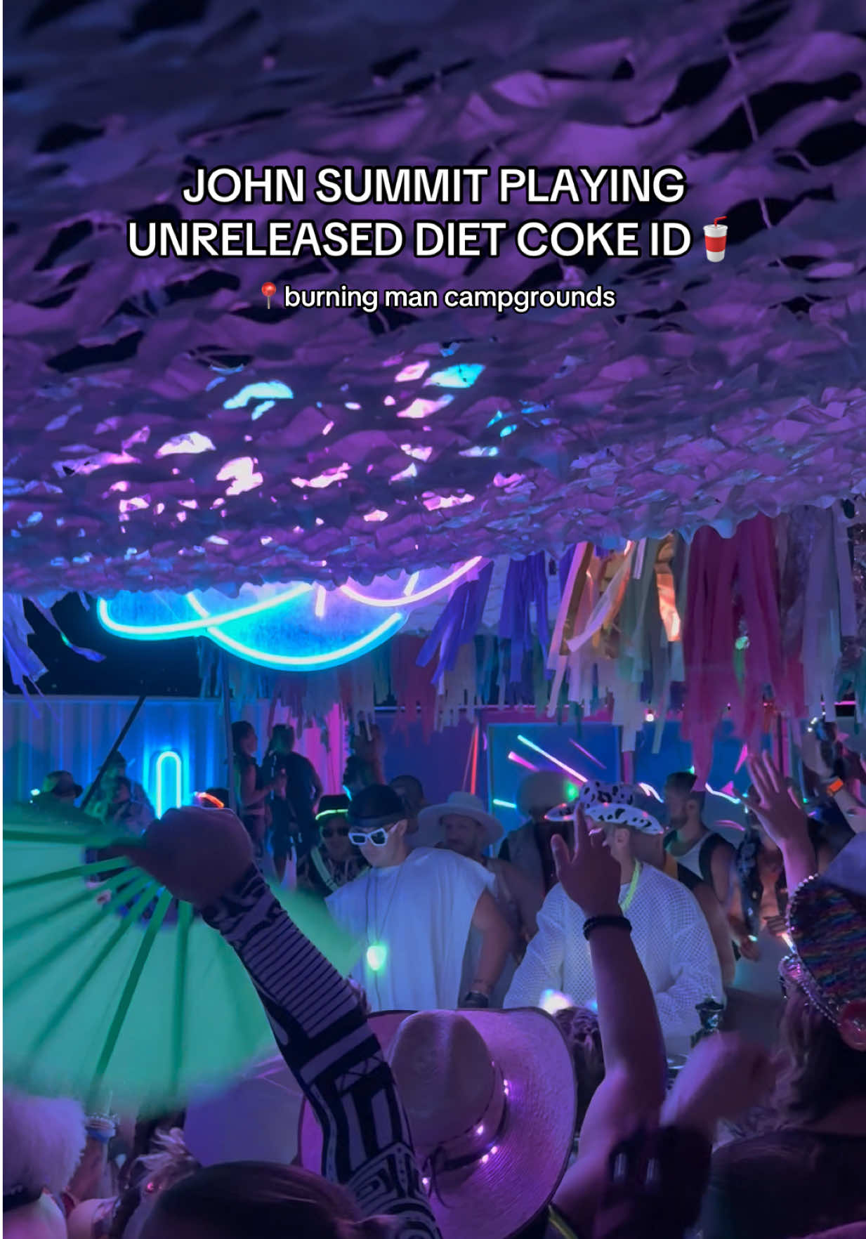 see ya on that coke diet!😭😭😭😭 #johnsummit #burningman #edm #rave #housemusic 