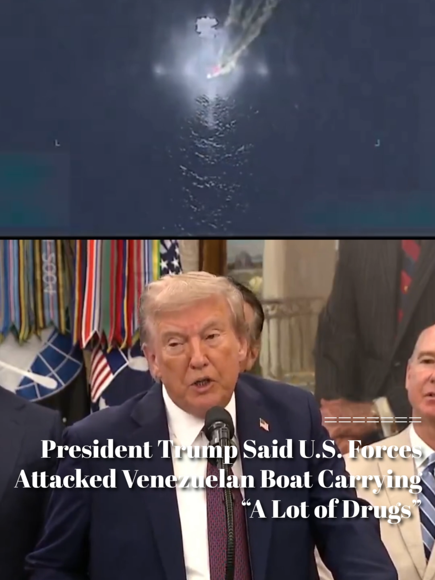 Sept 3rd Good News Headlines President Trump Said U.S. Forces Attacked Venezuelan Boat Carrying “A Lot of Drugs.