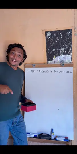 Probabilidade de Um Evento Acontecer #experimento #matemática #física #educação #ciência 
