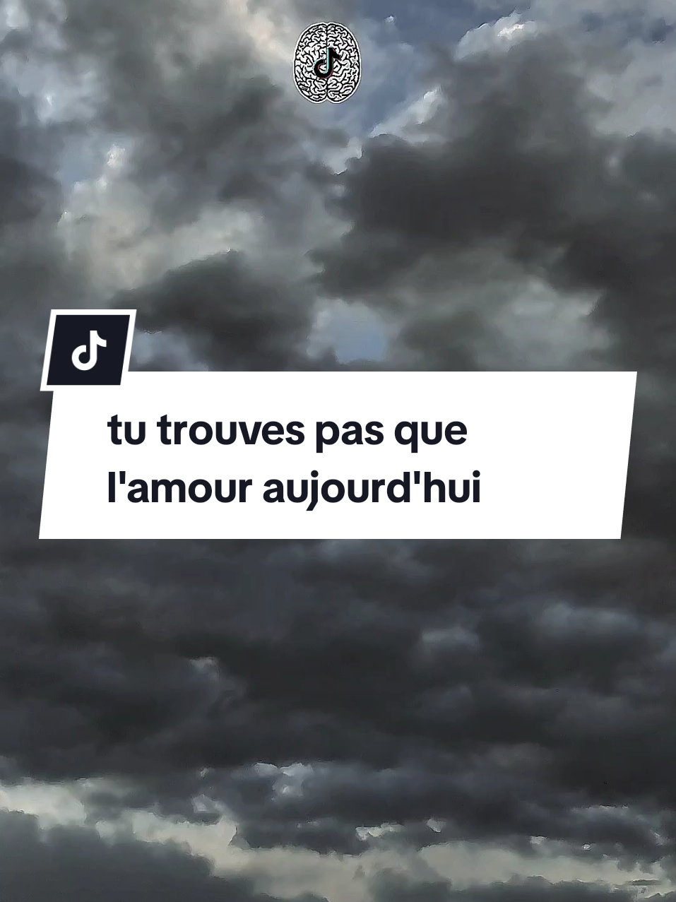 tu trouves pas que l'amour aujourd'hui #motivation #citation #amour #france #viral 