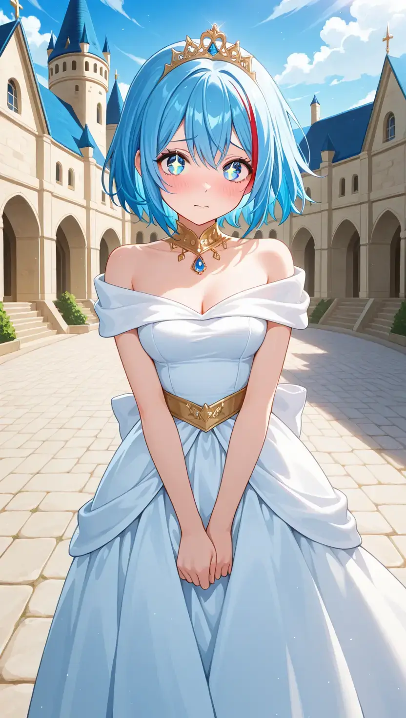 Prinzessin:) #picsartai #kawaii #hot #anime #girl 