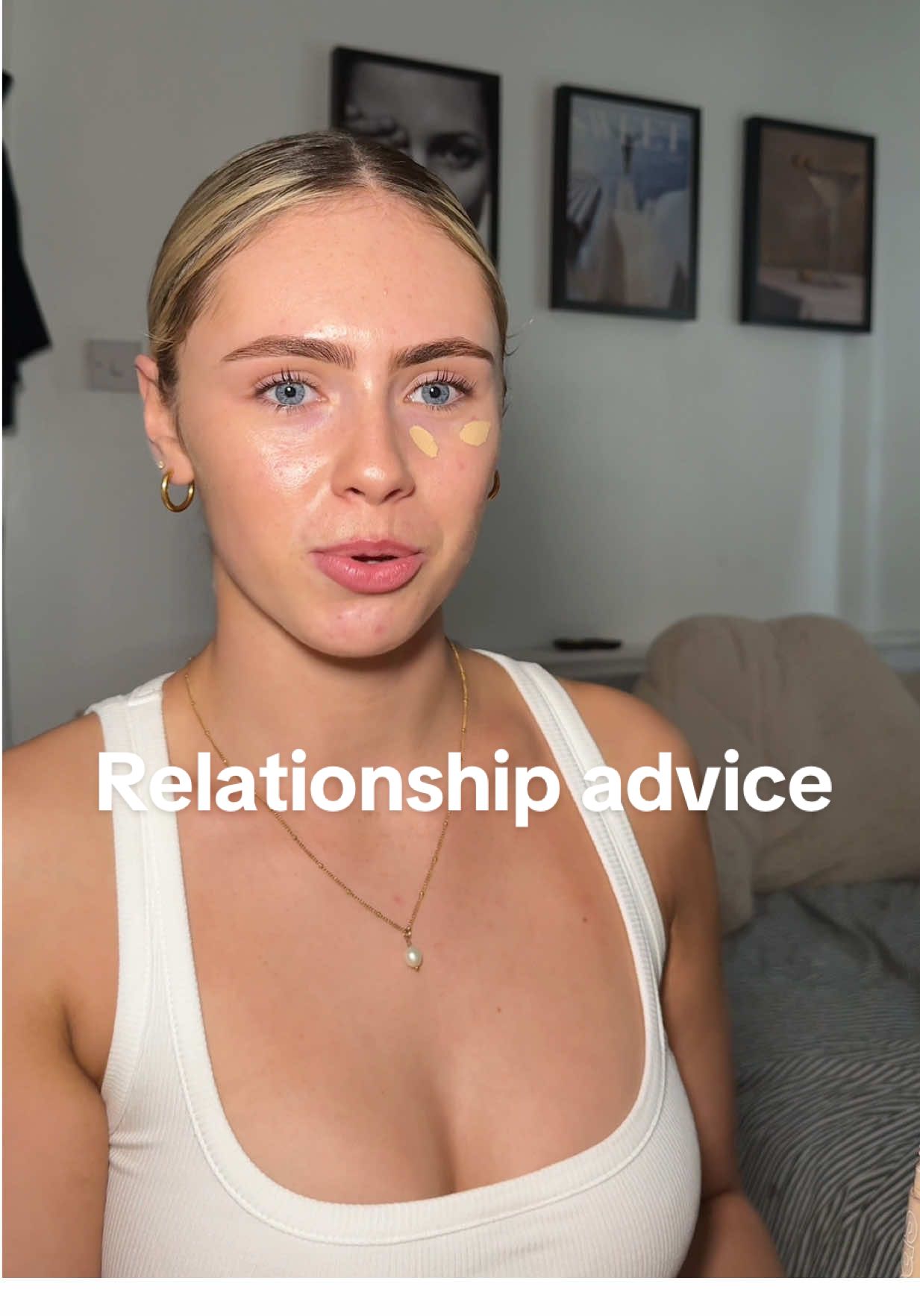 Should I make a part 2??  Products : @Too Faced bronzing stick & blusher  @Kosas concealer  @Huda Beauty lip liner  @LANEIGE UK lip balm  @MaybellineUK mascara  @wunderbrow_uk brow pencil  @Iconic London  #relationshipadvice #boyfriend #Relationship #grwm 