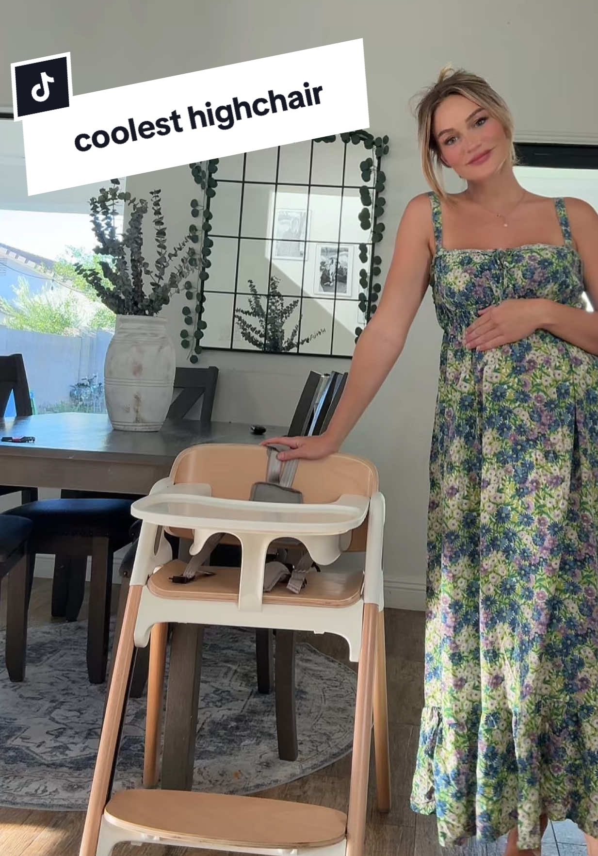 Can’t wait to see baby girl in it 🩷🩷 These will be available at Target between September 14-30th or you can use code MB34VSYQ for 20% off from MomCozy.com 💰 #momcozy #momcozyhighchair #babyhighchair #babymusthaves #momcozydinnerpalhighchair 