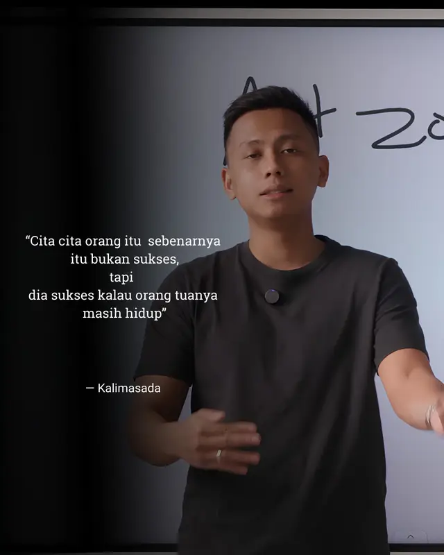 apalah arti sukses tanpa kedua orang tua disamping kita #timothy #fyp #kalimasada #timothyronald #academycrypto 