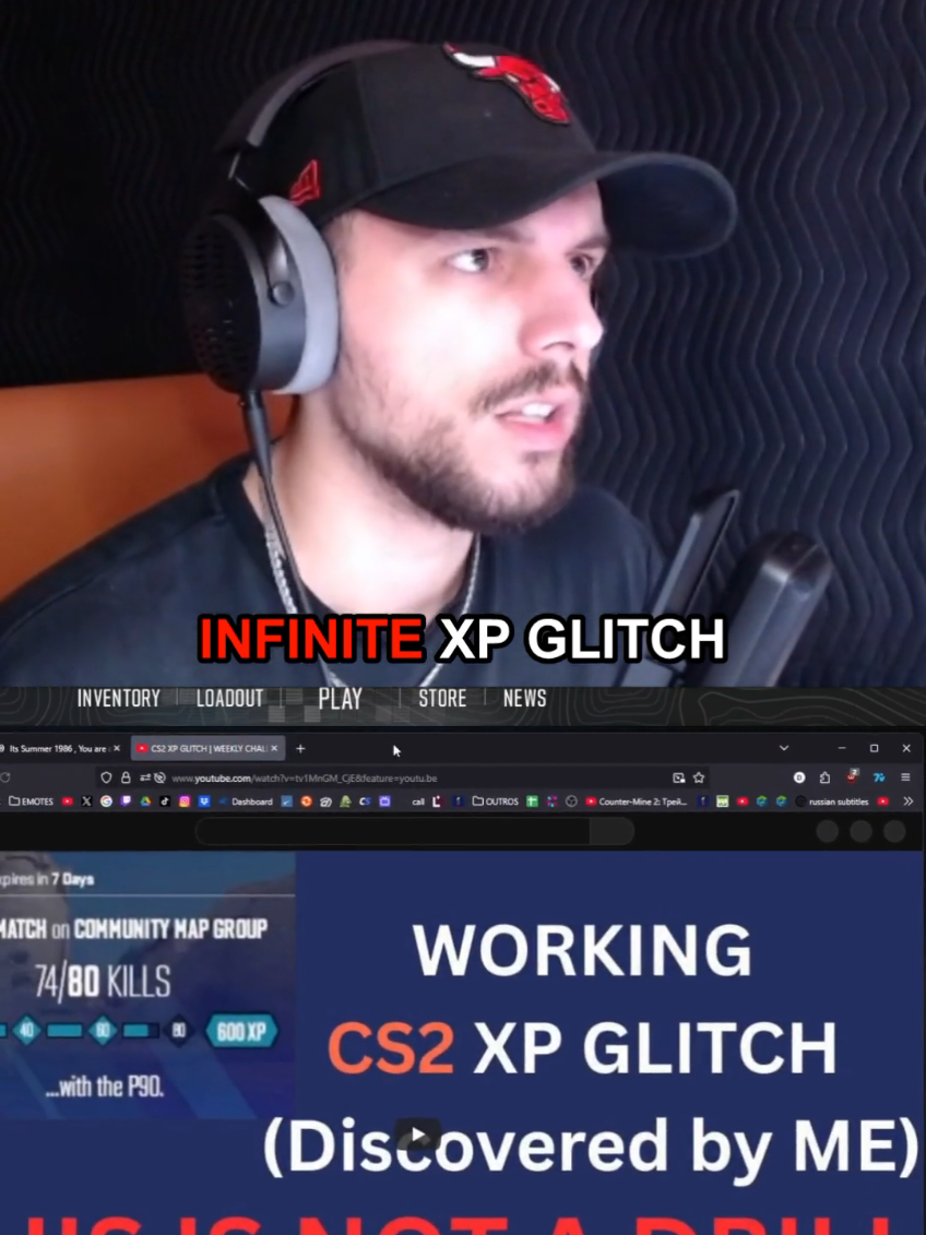 NEW XP GLITCH IN CS2... #dimawallhacks #cs2 #counterstrike #csgo 