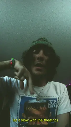 let it blow with the theatrics #undergroundmusic #alttiktok #indieartist #guardin