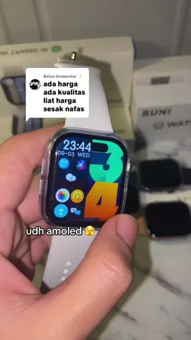 Membalas @ᅠᅠ ᠌ᅠ masa iya sesak napas? padahal udh murah 🤭#smartwatchs10 #smartwatch #jam #fyp #foryou 