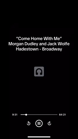 (Not my recording) I just wanted to post this cause it’s my favorite song :D #jackwolfe #hadestown #morgandudely #broadway #orpheusandeurydice 