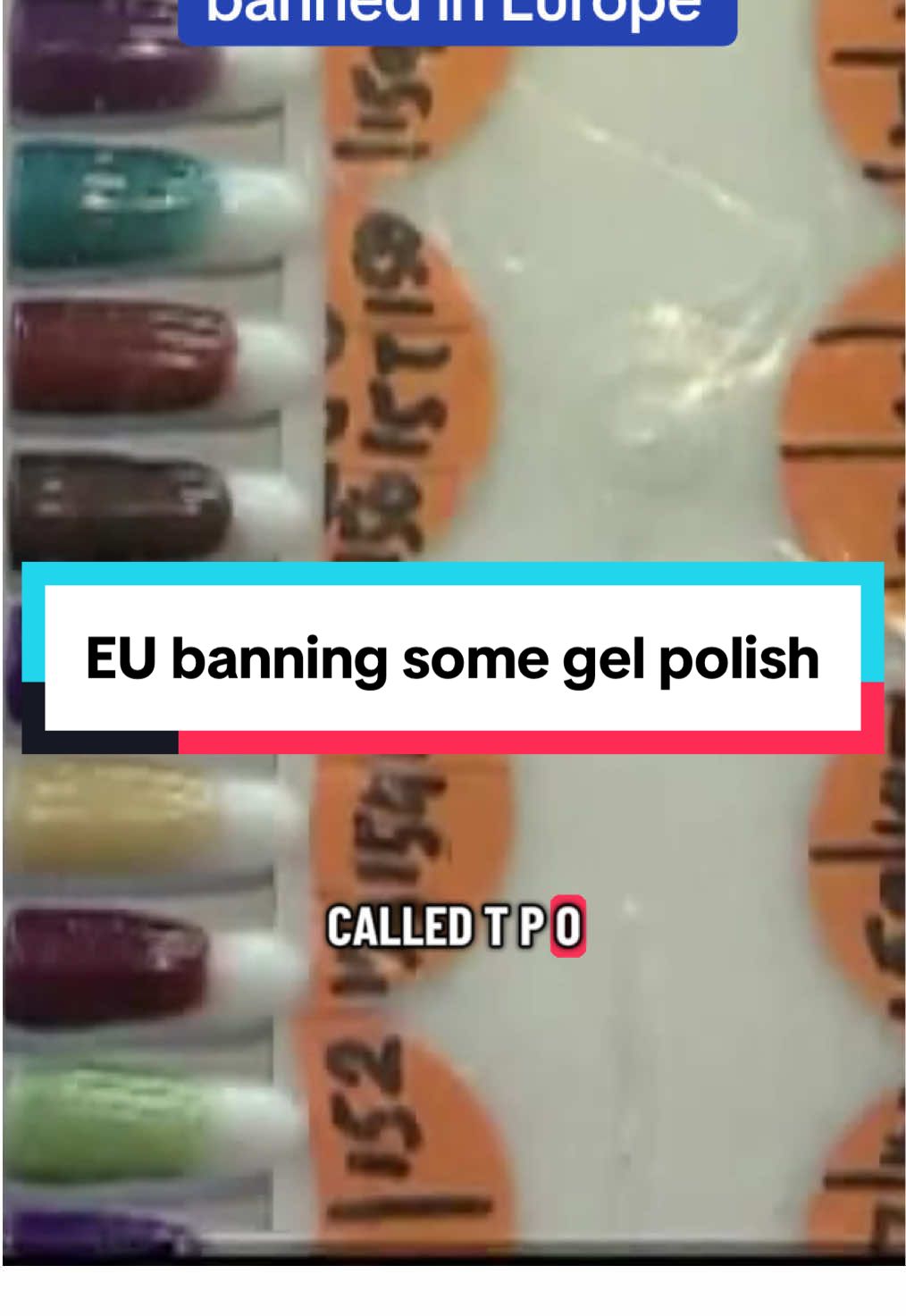 Key ingredient in gel nail polish is now banned in Europe. #europe #gelnailpolish #tpo #europeanunion #news 