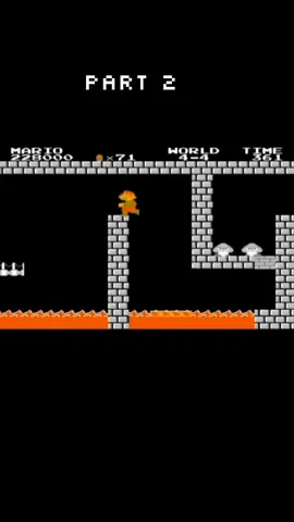 This is a tough one 😱 #supermariobros #supermario #retrogames #oldgames #gaming 