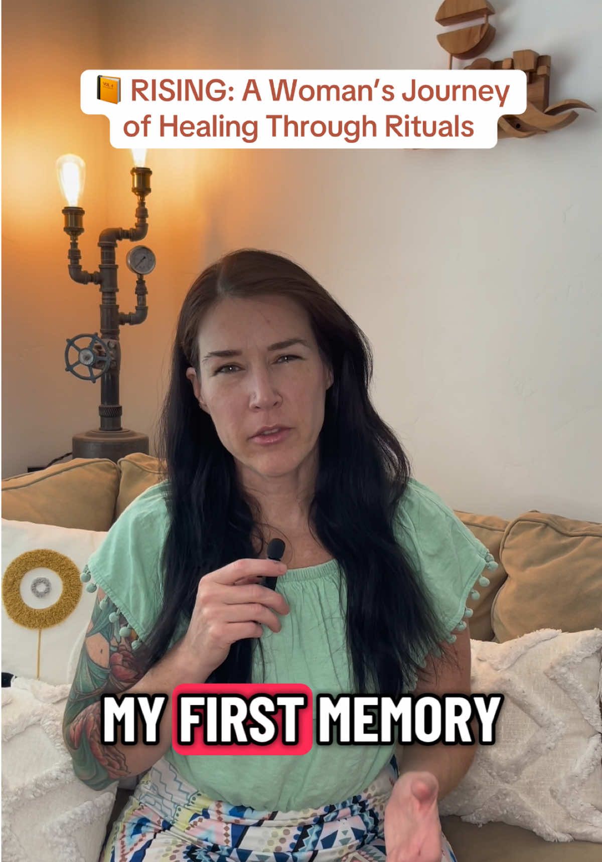 My first memory… Can you relate to having a scary or stressful childhood? You may enjoy my new book RISING: A Woman’s Journey of Healing Through Rituals. 📙 Get your free kindle copy until this Saturday only. Send me a DM and I’ll send you the link. 🚀 #healingbooks  #selfhelpbook  #BookTok  #risingbook  #ChildhoodTraumaSurvivor 