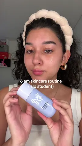 Can u tell im already exhausted from school #grwm #gradstudent #slp #morningroutine #skincare #skincareroutine @Bubble Skincare @Good Molecules @Skinfix 