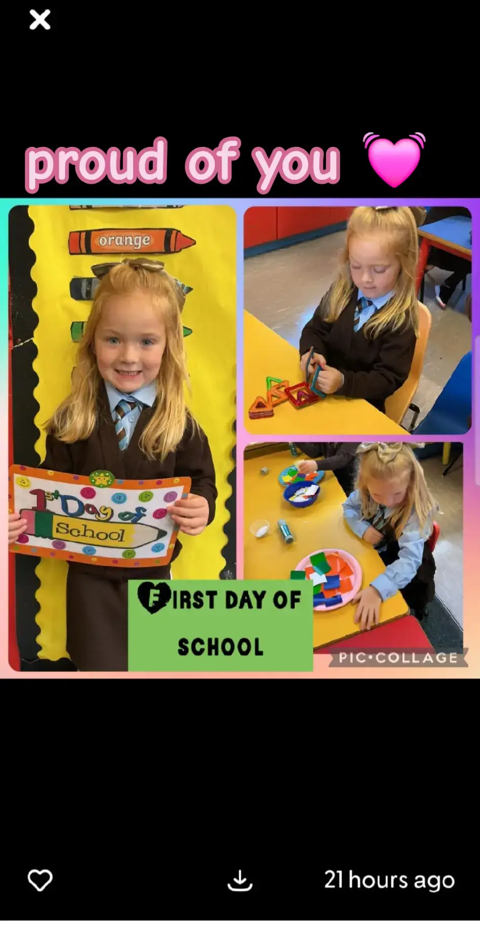wee women first day of school #daughter#fyp #bigsmoke❤️❤️❤️ #foryoupage❤️❤️ #viral 