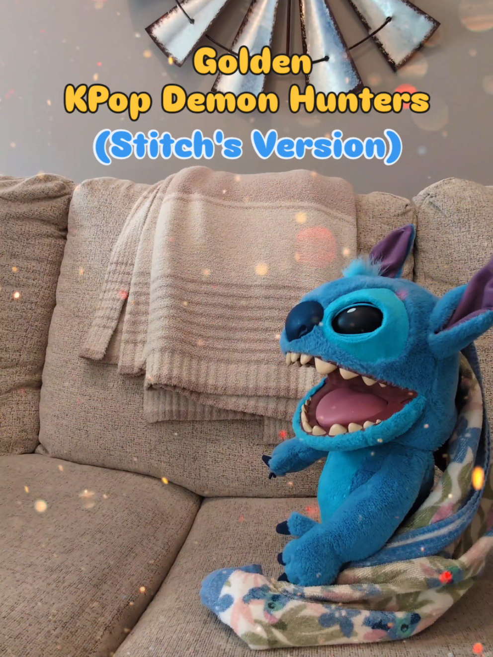 Called a problem child cuz he got too wild... now that's how Stitch getting paid! We present: Golden (Stitch's Version)! The wildly popular song trending from the hit movie KPop Demon Hunters on Netflix!  Like, Comment, & Share this with someone who loves Stitch or KPop Demon Hunters! #golden #kpopdemonhunters #fyp  #parody #stitch  @Disney @Chris Sanders Art @Kpop Demon Hunters Netflix @Netflix @Golden 