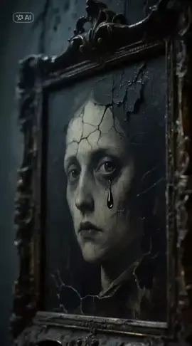 O Quadro Que Chora Gotas  Negras. 