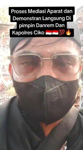 Terimakasih sudah mau menerima   kami , bahkan beliau sempat menelpon pak walikota untuk hadir menemui para pendemo❤️ #cirebonpride #demokrasi2025 #kondusif #cirebonberintan #ojol 