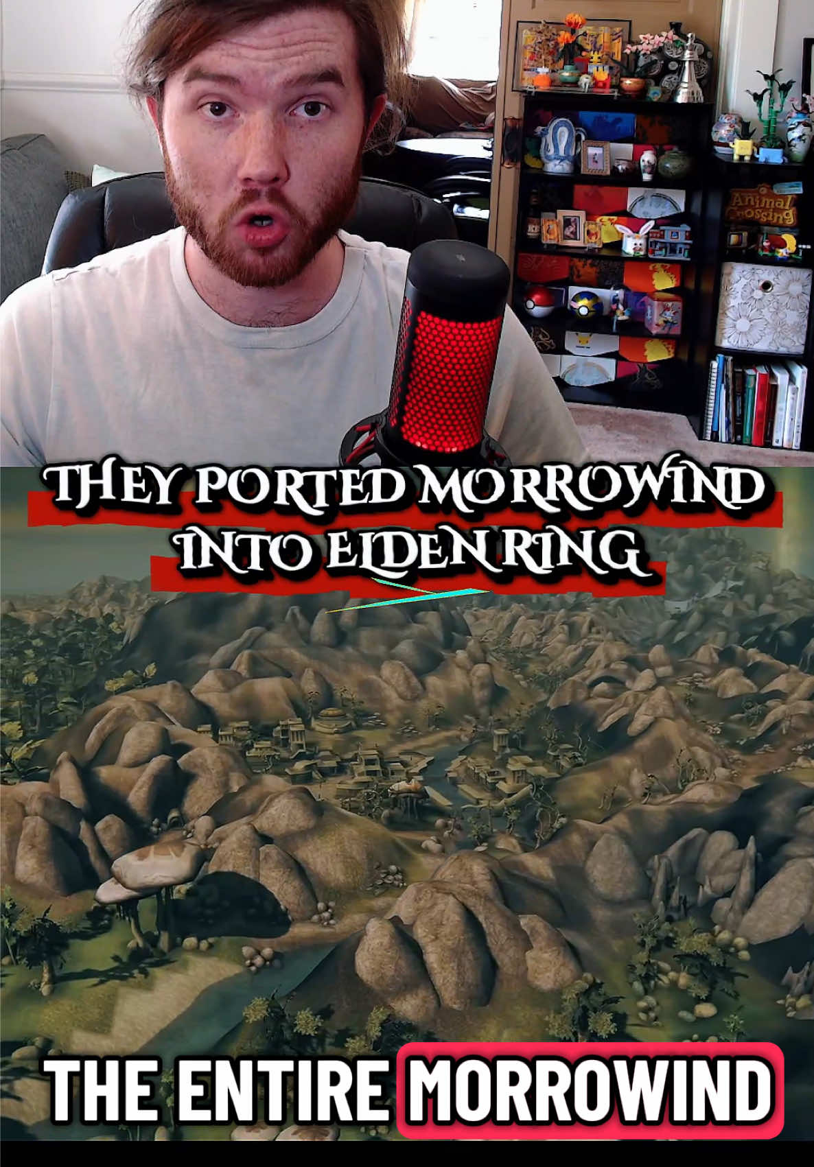 THEY PORTED MORROWIND INTO ELDEN RING #ELDENRING #morrowind #elderscrolls #gaming #fyp 