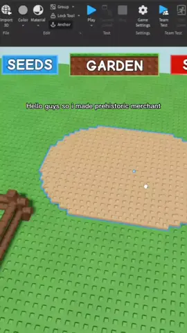Prehistoric Merchant Concept in the Game? #robloxstudio #growagarden #prehistoric #virtgold #kyotodevz 