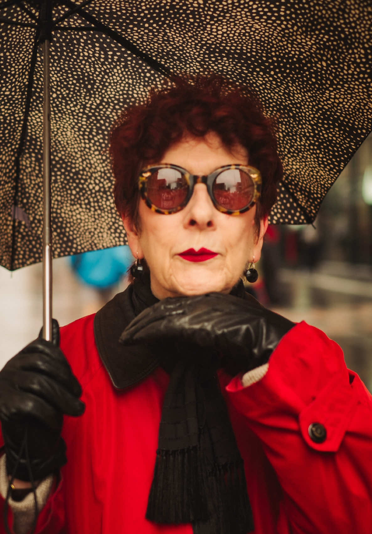 She looked absolutely incredible and was such a lovely person! I love that after asking if it would help me, she happily agreed when she knew it would. 🥹 #model #streetportrait #streetinterview #cinematic #glasgow 