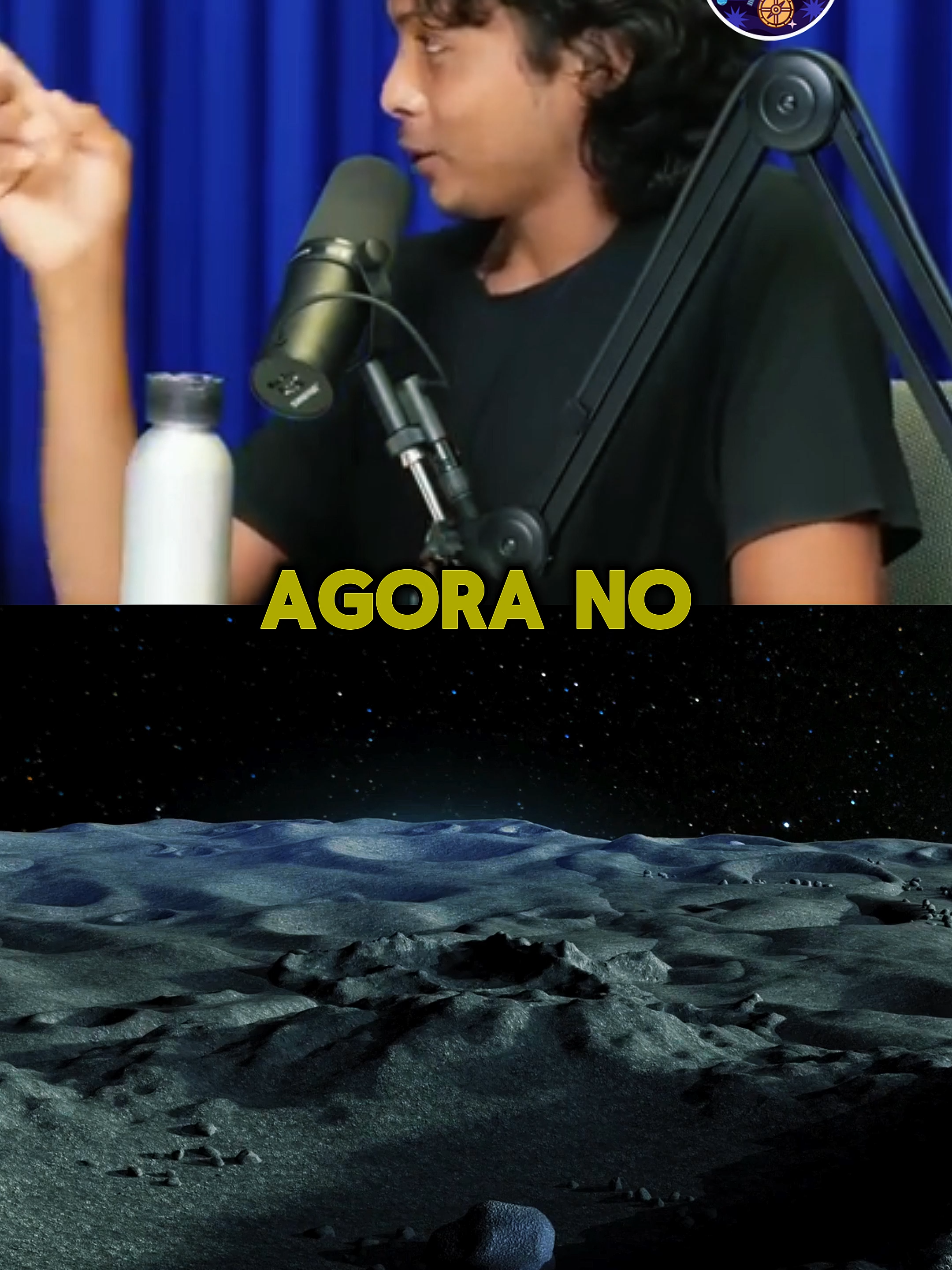 O que os astronautas REALMENTE deixaram na Lua? 🌕  #lua #astronauta #nasa #apollo11 #espaco