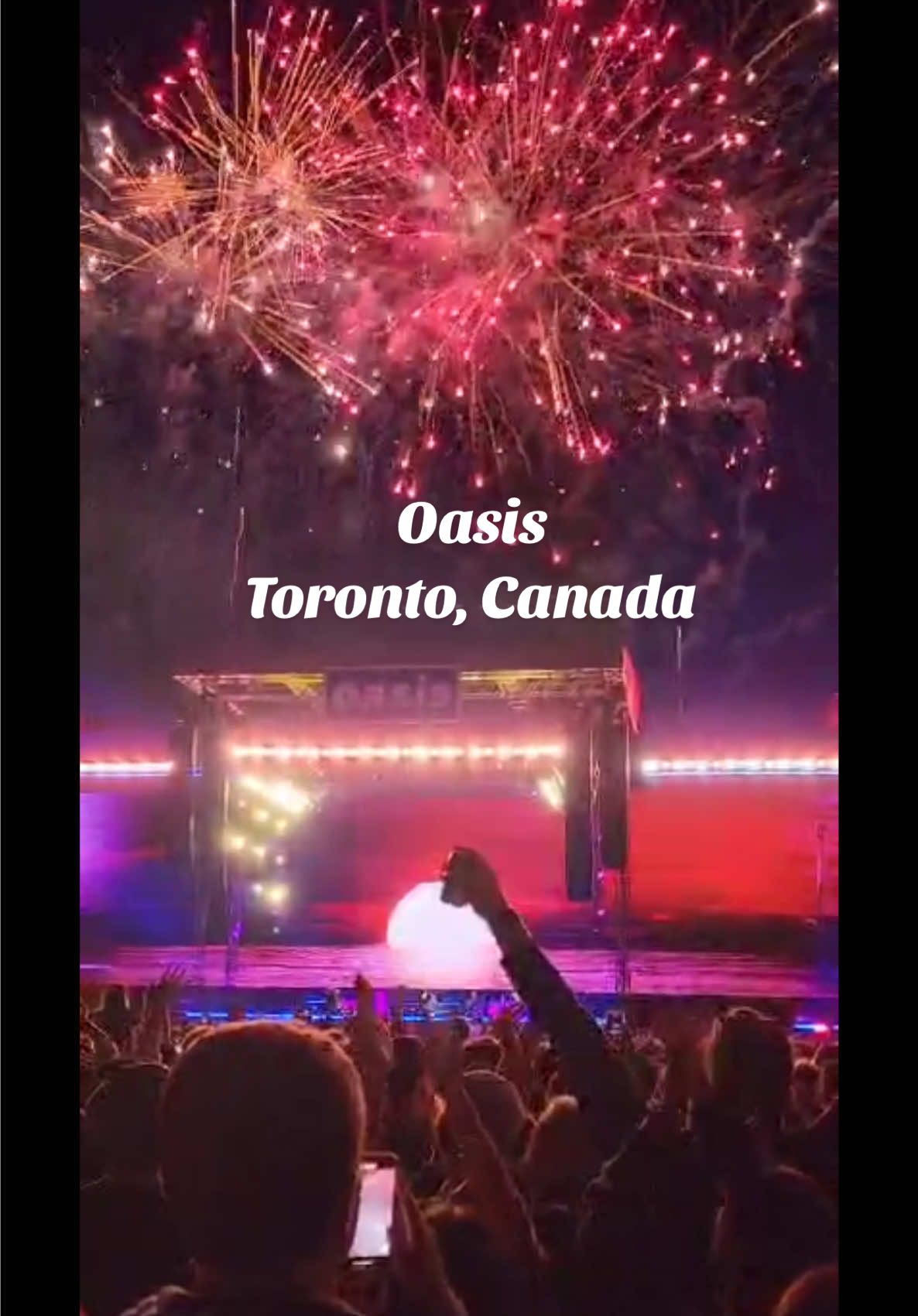 Great concert! Oasis in Toronto, Canada ❤️ #oasis #torontocanada #oasisreunion #concert #roadtrip 