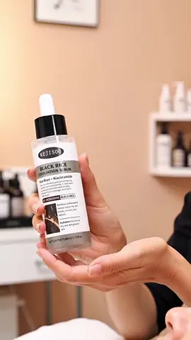MEJISOO Rice & Black Rice Exfoliating Serum, brightening, exfoliating, moisturizing, suitable for all skin types!#ExfoliatingSerum #BrighteningSerum #MoisturizingSerum #RiceSerum