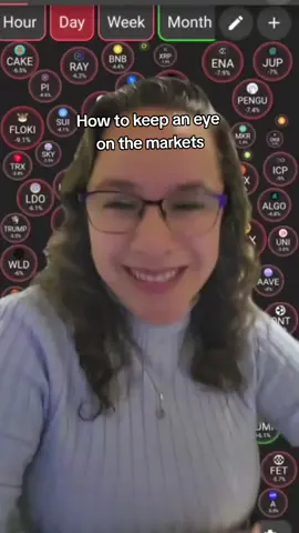 Don't waste your time scrolling charts. Cryptobubbles gives you a fast, visual market overview, perfect for catching trends. Follow for more #cryptotips  #crypto #bitcoin #nanicrypto #tiktoklive #livehighlights 