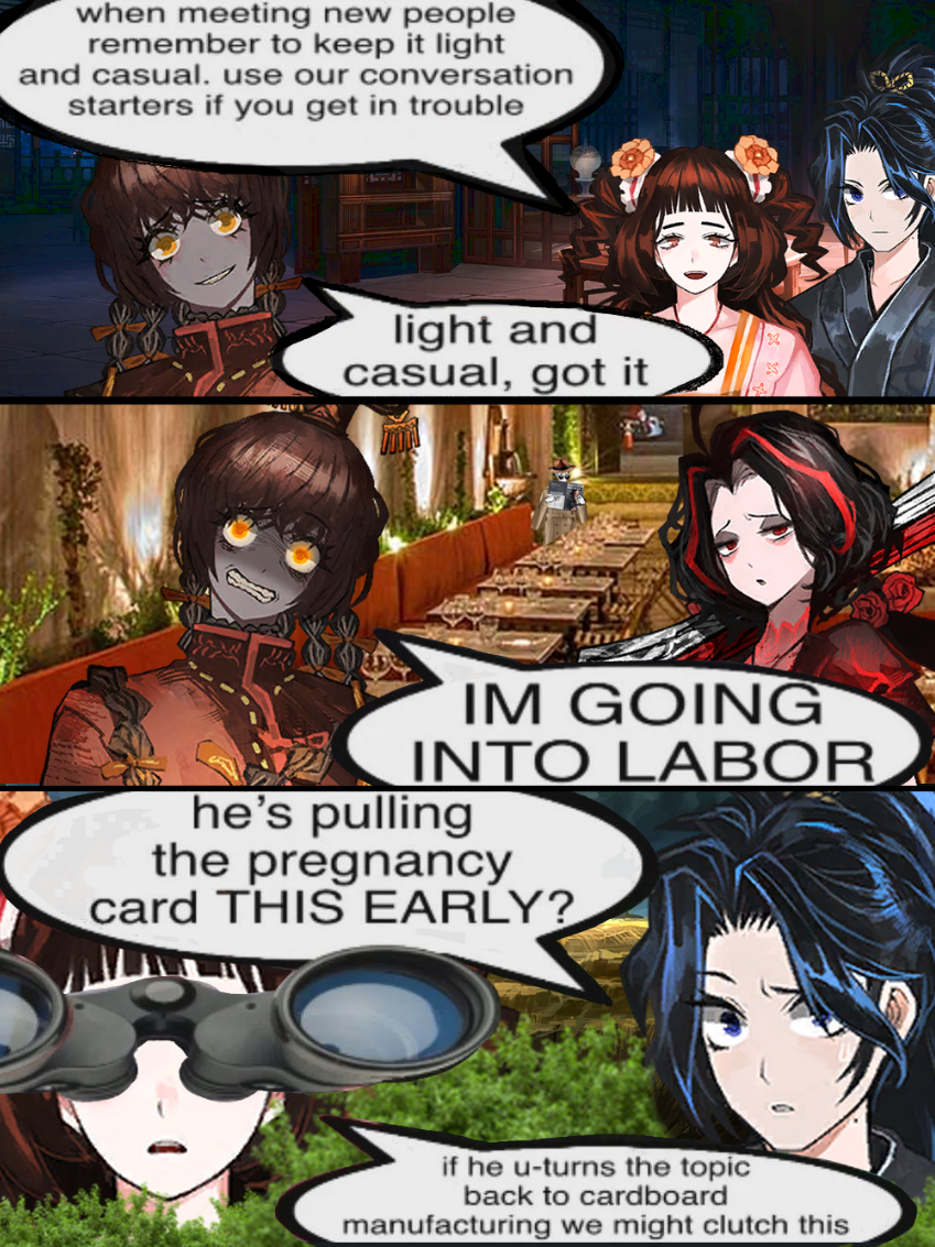And then they kissed while eating some spaghetti #projectmoon #limbuscompany #limbuscompanymeme #limbuscompanybloodfiends #limbuscompanyxuepan 