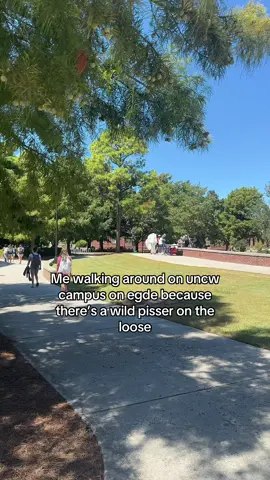 Could be anyone #uncw #seahawks #campus 