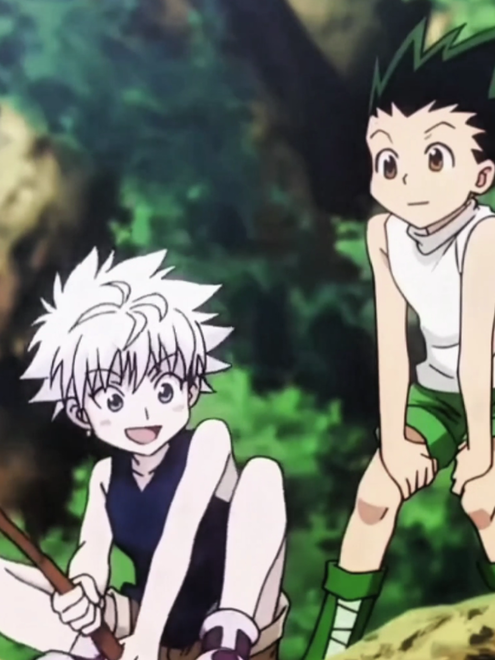 Best duo❤️‍🩹 #fyp #hxh #anime #gon #killua 