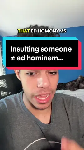 Insulting someone ≠ Ad hominem #yotalks #hypertrophy #bodybuilding #science 