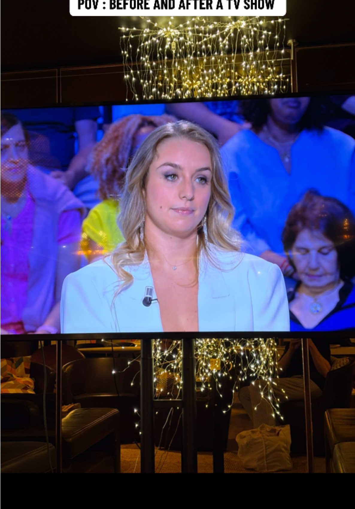 AVANT / APRÈS D’UNE ÉMISSION TV Tournage « Y’a que la vérité qui compte » Alors vous pensez que j’ai ouvert le rideau ? @w9officiel  RDV demain (jeudi 4 septembre) à 21h10 sur W9 #miss #tournagetv #yaquelaveritequicompte #w9 #tvshow 