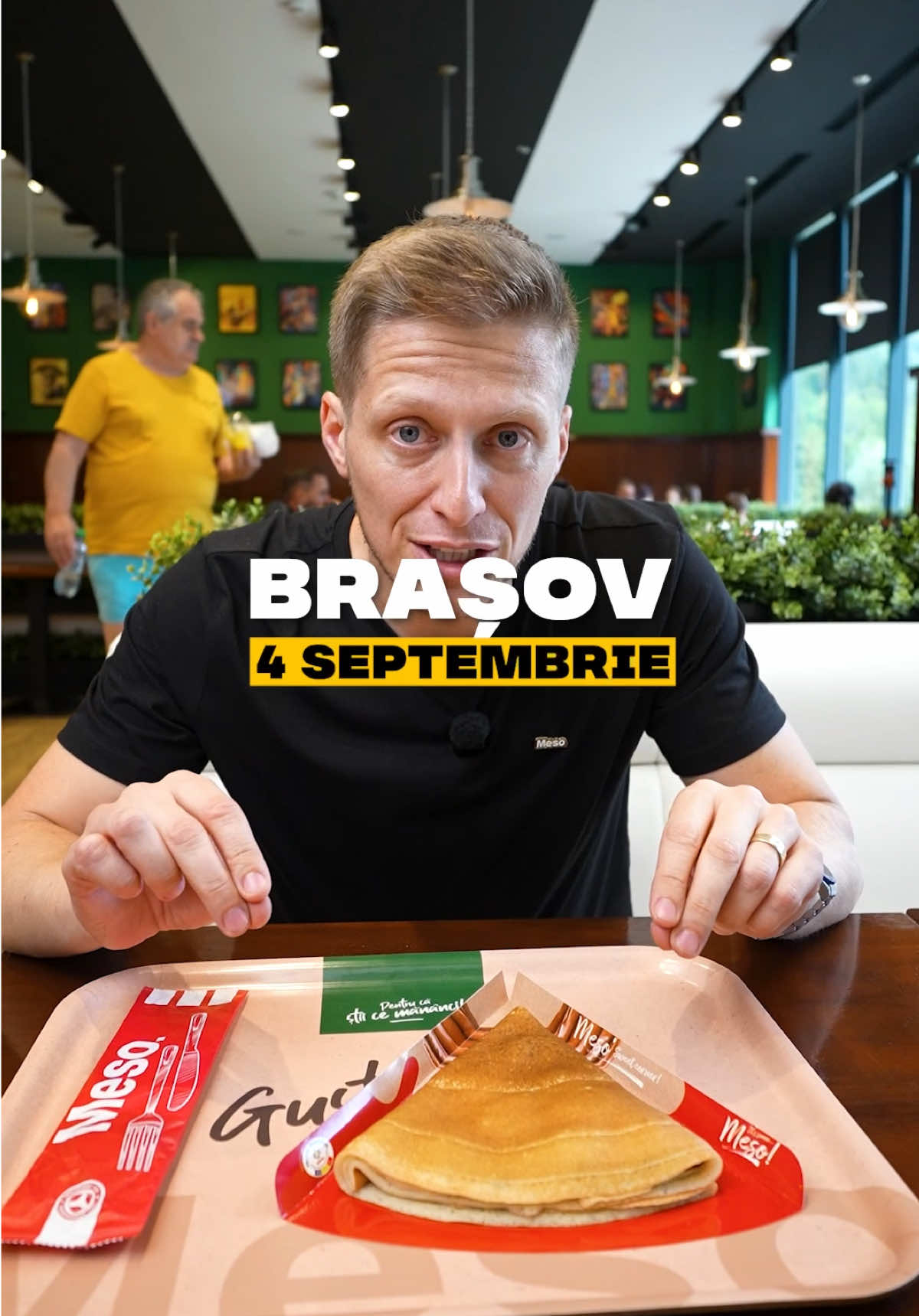 🤩 Mâine, 4 septembrie ne vedem la @Meso Cafe în @Coresi Shopping Resort  👌🏻 Primii 100 clienți pot cumpăra clătita la doar 10 lei. 👉🏻  Ofertă valabilă doar în locația Meso Cafe din Coresi Brașov  #meso #mesocafe #brasov #coresi
